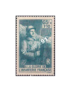 Timbre n° 387 neuf, collection timbres France