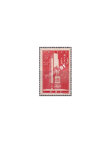 Timbre n° 395 neuf, collection timbres France