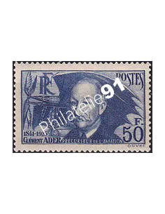 Timbre n° 398 neuf, collection timbres France
