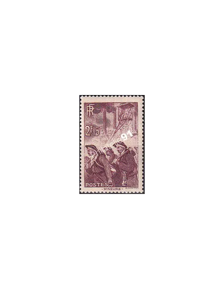Timbre n° 390 neuf, collection timbres France