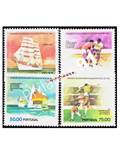 PORTUGAL - n° 1537 à 1540 - Evènements sportifs de 1982