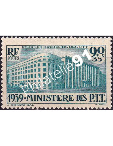 Timbre n° 424 neuf, collection timbres France