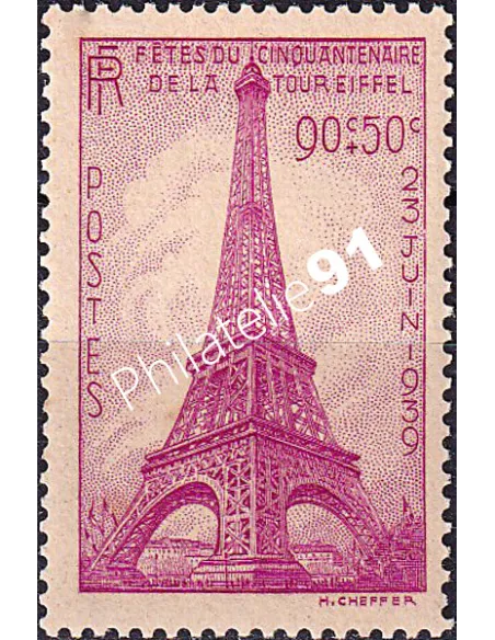 Timbre n° 429 neuf, collection timbres France