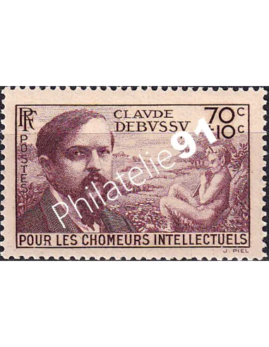 Timbre n° 437 neuf, collection timbres France