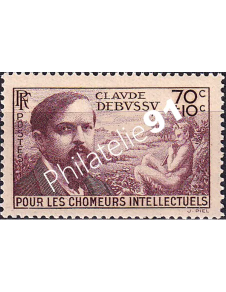 Timbre n° 437 neuf, collection timbres France
