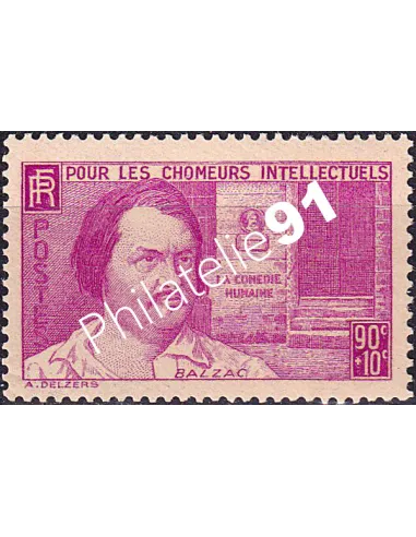 Timbre n° 438 neuf, collection timbres France