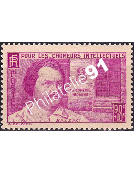 Timbre n° 438 neuf, collection timbres France