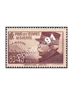 Timbre n° 454 neuf, collection timbres France