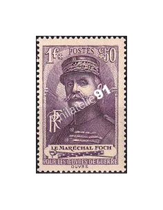 Timbre n° 455 neuf, collection timbres France