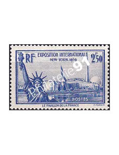 Timbre n° 458 neuf, collection timbres France