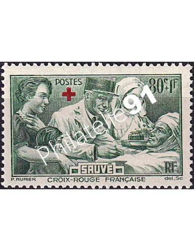 Timbre n° 459 neuf, collection timbres France