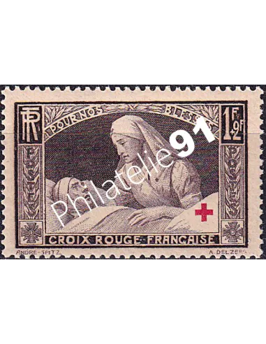 Timbre n° 460 neuf, collection timbres France