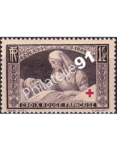 Timbre n° 460 neuf, collection timbres France
