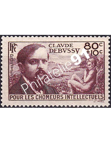 Timbre n° 462 neuf, collection timbres France