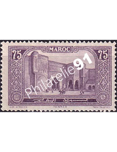 MAROC, n° 115 neuf, collection timbres colonies françaises