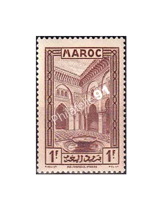 MAROC, n° 143 neuf, collection timbres colonies françaises