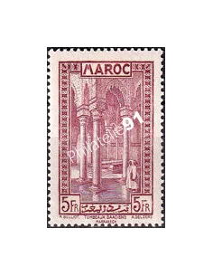 MAROC, n° 147 charnière, collection timbres colonies françaises