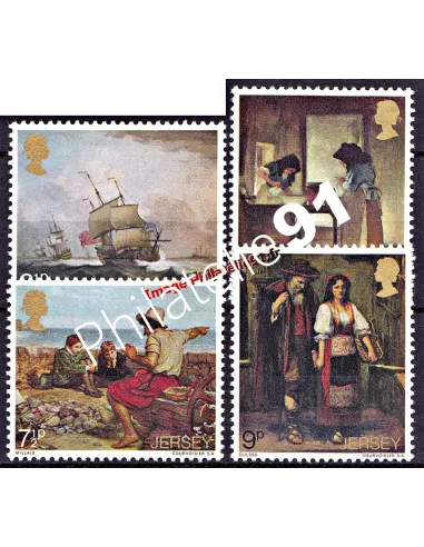 JERSEY - n°    51 à 54 - Peintures (1)