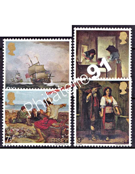 JERSEY - n°    51 à 54 - Peintures (1)
