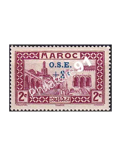 MAROC, n° 153 neuf, collection timbres colonies françaises