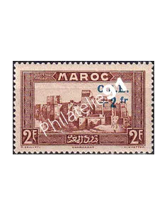 MAROC, n° 159 neuf, collection timbres colonies françaises