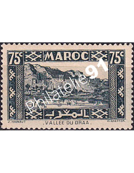 MAROC, n° 178 charnière, collection timbres colonies françaises
