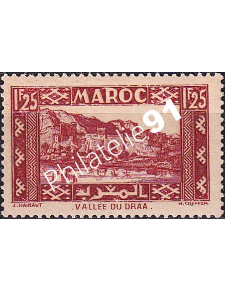 MAROC, n° 184 neuf, collection timbres colonies françaises