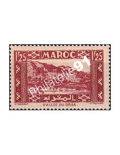 MAROC, n° 184 charnière, collection timbres colonies françaises