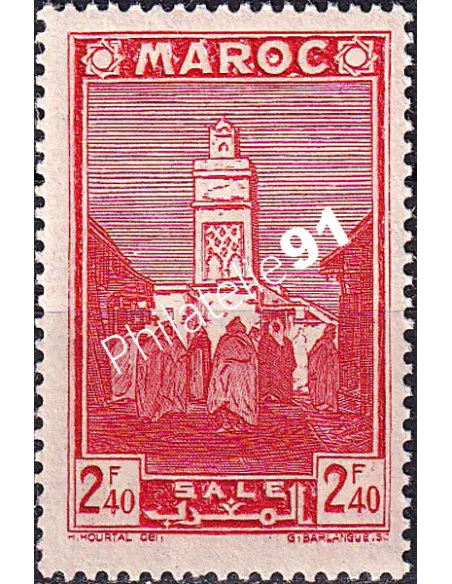 MAROC, n° 190 neuf, collection timbres colonies françaises