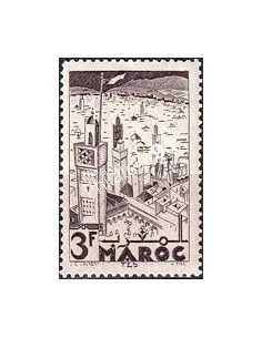 MAROC, n° 193 neuf, collection timbres colonies françaises