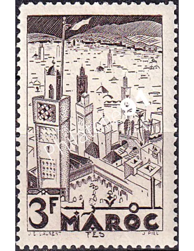 MAROC, n° 193 neuf, collection timbres colonies françaises