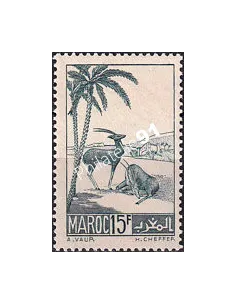 MAROC, n° 198 charnière, collection timbres colonies françaises