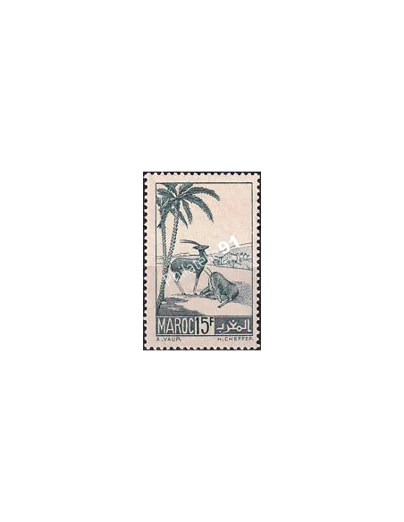 MAROC, n° 198 charnière, collection timbres colonies françaises