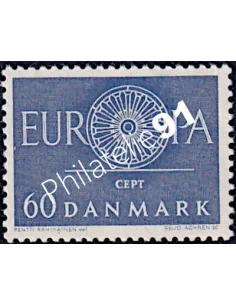 Timbre du Danemark n° 394 - EUROPA 1960