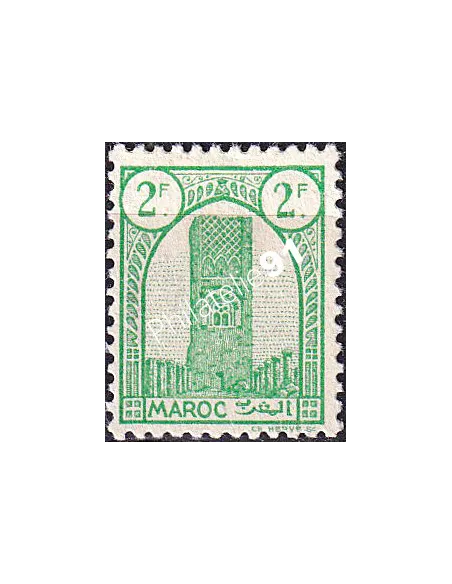 MAROC, n° 214 charnière, collection timbres colonies françaises