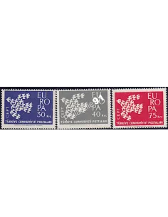 Timbres de Turquie n° 1599 - 1601 - EUROPA 1961