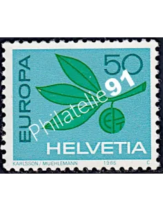 Timbre de SUISSE n° 758, EUROPA 1965, collection de timbres d'Europe
