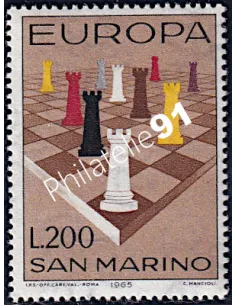 SAINT-MARIN n°  654, EUROPA 1965, collection de timbres d'Europe