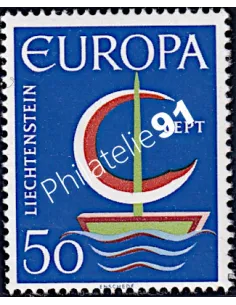 Timbre du LIECHTENSTEIN n° 417 - EUROPA 1966, collection timbres d'Europe