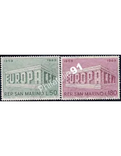 SAINT-MARIN - n°  732 à 733 - EUROPA - 1969