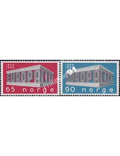 Timbres de norvege n° 538 à 539, Europa 1969, timbres d'Europe