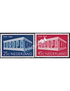 Timbres des Pays-Bas n° 893 à 894, Europa 1969, timbres d'Europe