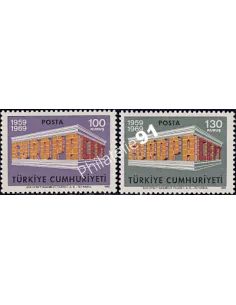 Timbres de Turquie n° 1891-1892, Europa 1969, timbres d'Europe