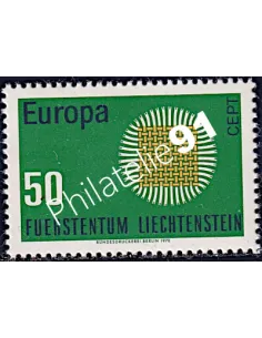 Timbre du Liechtenstein n° 477, EUROPA 1970, timbres d'europe