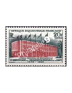 A.E.F. n° 242 charnière, collection timbres colonies françaises