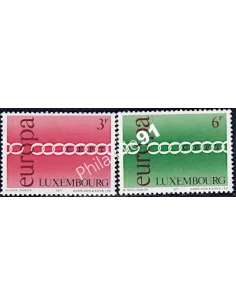 Timbres du Luxembourg n° 774-775, EUROPA 1971, Timbres d'Europe