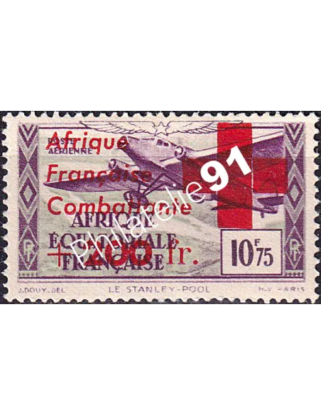 A.E.F. PA n° 29 charnière, collection timbres colonies françaises