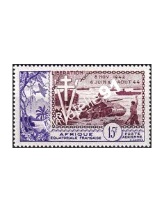 Timbre d'A.E.F. PA n° 57, collection timbres colonies françaises