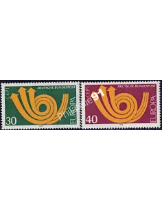 Timbres d’Allemagne - RFA n° 618 et 619 - EUROPA 1973