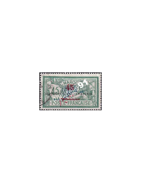 MAROC, n° 49 oblitéré, collection timbres colonies françaises